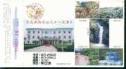 Shenglong Waterfall, Grasp, Chicken ,   Pre-stamped Postcard, Postal Stationery - Sonstige & Ohne Zuordnung