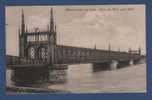Delcampe - CP RHEINBRÜCKE BEI KEHL - PONT DU RHIN PRES KEHL - CIRCULEE 1911 - Kehl