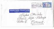 GOOD Postal Cover FRANCE To ESTONIA 2003 - Nice Stamped: Club Alpin - Storia Postale