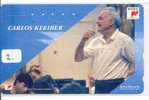 Telecarte JAPON * CARLOS KLEIBER (2) CONDUCTOR * DIRIGENT Musique Music Muziek PHONECARD JAPAN - Musique