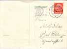 ALLEMAGNE-WEIMAR 1-5-7-1936-CARTE POSTALE-PLIURE CENTRALE - Franking Machines (EMA)