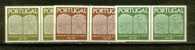 PORTUGAL  N° 1027 A 1029 ** Paires - Unused Stamps