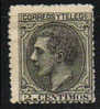 Edifil 200* 2 Cts Negro 1879 Nuevo - Unused Stamps