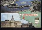 29..CONCARNEAU..2 VUES.......CPSM...ECRITE..‹(•¿•)› - Concarneau