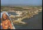 34..AGDE...VUE AERIENNE...CPSM.....ECRITE..‹(•¿•)› - Agde