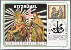 AUTRICHE Carte Maximum  Num.Yvert 1588 Noel La Nativite Sculpture Bois De Ginier Le Vieux Creche Eglise De Kitzbuehel - Maximum Cards