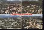 34..LAMALOU LES BAINS..4 VUES.........CPSM....ECRITE..‹(•¿•)› - Lamalou Les Bains