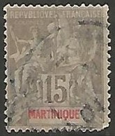 MARTINIQUE N° 46 OBLITERE - Used Stamps