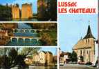 CPSM.  ROUTE TOURISTIQUE. LUSSAC LES CHATEAUX. - Lussac Les Chateaux