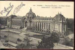 75 - PARIS - Champs-Elysées - Le Petit Palais - Animée, Voiture - 1930 - Champs-Elysées