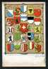 SUISSE - Blasons Des Cantons - LITHO - St. Anton