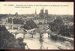 75 - PARIS - Panorama Sur La Seine, La Cité, Notre-Dame Et La Pointe Du Vert-Galant - 1930 - De Seine En Haar Oevers
