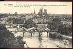 75 - PARIS - Panorama Sur La Seine, La Cité, Notre-Dame Et La Pointe Du Vert-Galant - 1930 - El Sena Y Sus Bordes