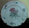 K § G Luneville China - Assiette - Plate - Bord - AS 1855 - Lunéville (FRA)