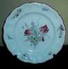 K § G Luneville China - Assiette - Plate - Bord - AS 1856 - Lunéville (FRA)