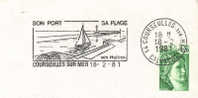 1981 France 14 Courseulles Sur Mer   Coquillages Shell Conchiglie - Coneshells