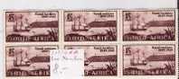 Spez022/  SÜDAFRIKA - Natal Siedler, Settlers 1949. 6-er Einheit Unit Of 6 ** - Unused Stamps