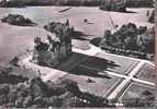 CPSM.  CHAOURCE. VUE AERIENNE DU CHATEAU DE LA CATHEDRALE. - Chaource