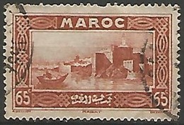 MAROC N° 140  OBLITERE - Usados