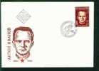 FDC 3349 Bulgaria 1984 /27 Anton Ivanov Labor Leader / A.Iwanov (1884-1942) Funktionar Der Arbeiterbewegung - FDC