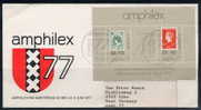 Niederlande  Sonderblock Amphilex  Mit Eintrittskarte V. 11.-21.mai 1967 - Blocks & Sheetlets