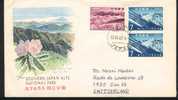 1967 Japon FDC Montagnes  Alpinisme Alpinismo Mountain Climbing - Climbing