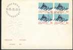 1966 Suisse  FDC  Finsteraarhorn  Alpinisme Alpinismo Mountain Climbing - Escalada