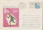 Romania / Postal Stationery With Special Cancellation - Winter 1980: Lake Placid