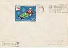 Romania / Special Cover With Special Cancellation - Winter 1980: Lake Placid