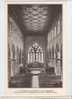 Old Aberdeen - St. Machar's Cathedral - Chancel At Harvest Thanksgiving Showing Heraldic Ceiling - Aberdeenshire