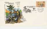 Romania / Special Cover With Special Cancellation - Automovilismo