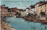 MARTIGUES - (13500) - CPA- Le Quai Brescon - Martigues (La Venise Provençale) - Bateau De Pêche - Martigues