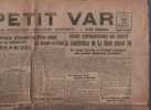 LE PETIT VAR 13/07/1922 - VILLES DU VAR - TOULON - HYERES BRIGNOLES PIERREFEU CUERS DRAGUIGNAN - General Issues