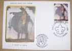 OFFICIAL FDC SCOUT LIBERIA ANNO 1979 - NORMAN ROCKWELL A SCOUT IS LOYAL - Andere & Zonder Classificatie