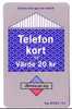 SERVICE PA TAG -  TELEFONKORT Varde 20. Kr  ( OLD &  RARE Sweden Magnetic Card  ) Suede - Sweden