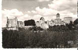 Cpsm Noir Et Blanc Dentelé: CHAUVIGNY Vieux Chateaux  Féodaux Et L église St Pierre - Chauvigny