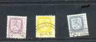 FINLANDE ° 1976 N° 790 791 792 YT - Used Stamps