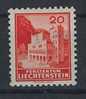 Liechtenstein Mi 130 Rathaus Vaduz - Vaduz City Hall 1935 - Ongebruikt