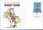 CM FRANCE - 2003 - FETE DU TIMBRE - LUKY LUKE - Storia Postale