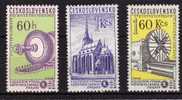 Tchécoslovaquie 1959 N°Y.T. : 1019 à 1021** - Unused Stamps