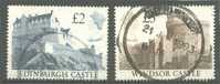 Großbritannien Mi. N° 1176/77; 2 Pfund Endingburgh Castle Und 5 Pfund Marke Windsor Castle - Zonder Classificatie