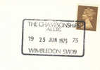 1975 Grande Bretagne   Wimbledon  Tennis - Tennis
