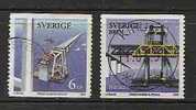 OIL SEA PLATFORMS - PETROLEUM - COMPLETE SET Yvert # 2094/5 - Oil