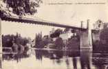 LA ROCHE POSAY Le Pont Suspendu Sur La Creuse - La Roche Posay
