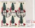 Spez177/  RUMÄNIEN -  6-er Block Gestempelt, 1994 Fichte Und Hase (Fir Tree, Hare) O - Used Stamps