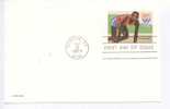 USA Postal Stationery FDC Olympics 1980 17-9-1979 - 1981-00