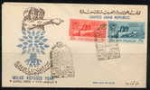 Egypt UAR  Mi. Nr. 78 / 79   Brief V. 07.04.1960 - Andere & Zonder Classificatie