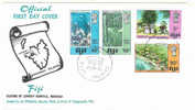 Fiji-1970 Closing Of Leprosy Hospital FDC - Fiji (1970-...)