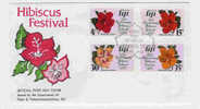 Fiji-1977 Hibiscus Festival  FDC - Fiji (1970-...)