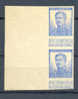 Belgie Ocb Nr : 125  ** In Paar Ongetand Postfris ,mooie Gom , - 1911-1930